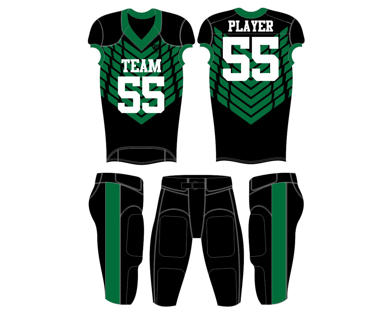 AMERICAN FOOTBALL UNIFORM