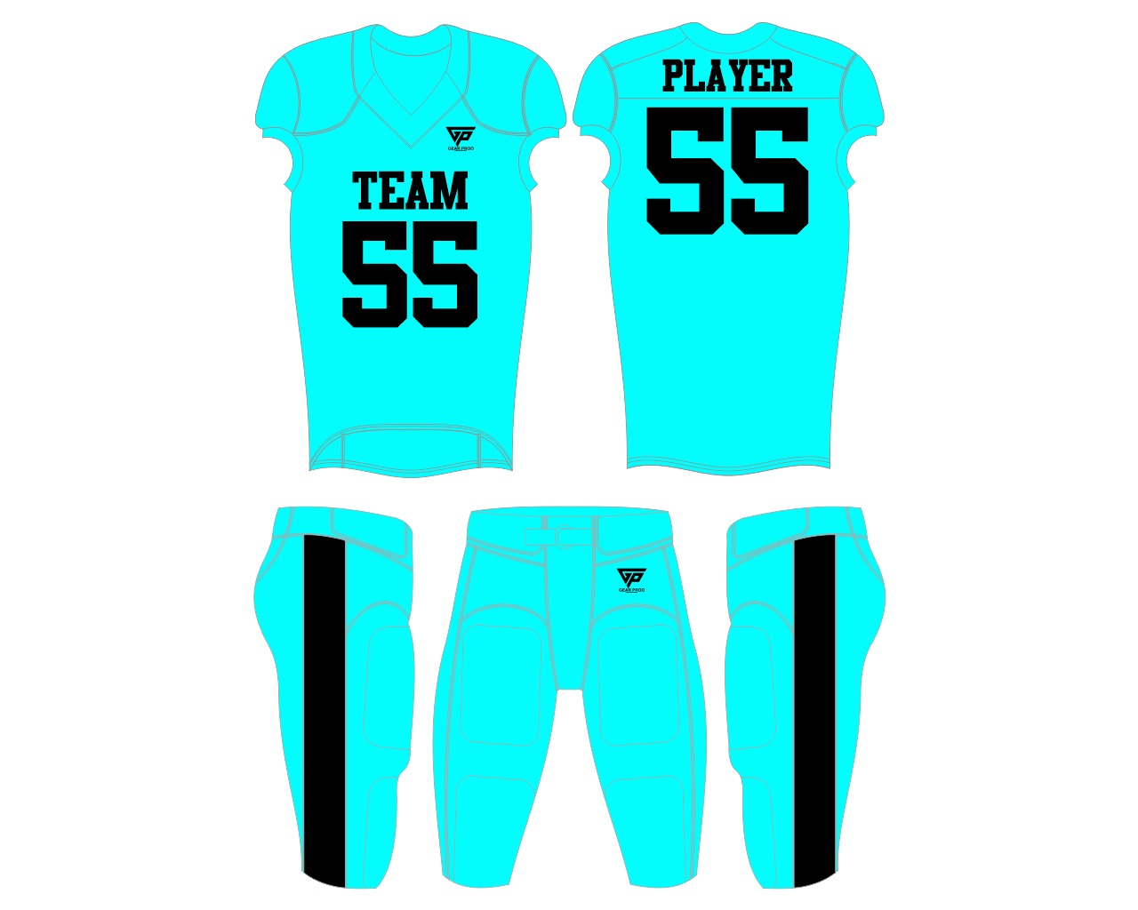 AMERICAN FOOTBALL UNIFORM