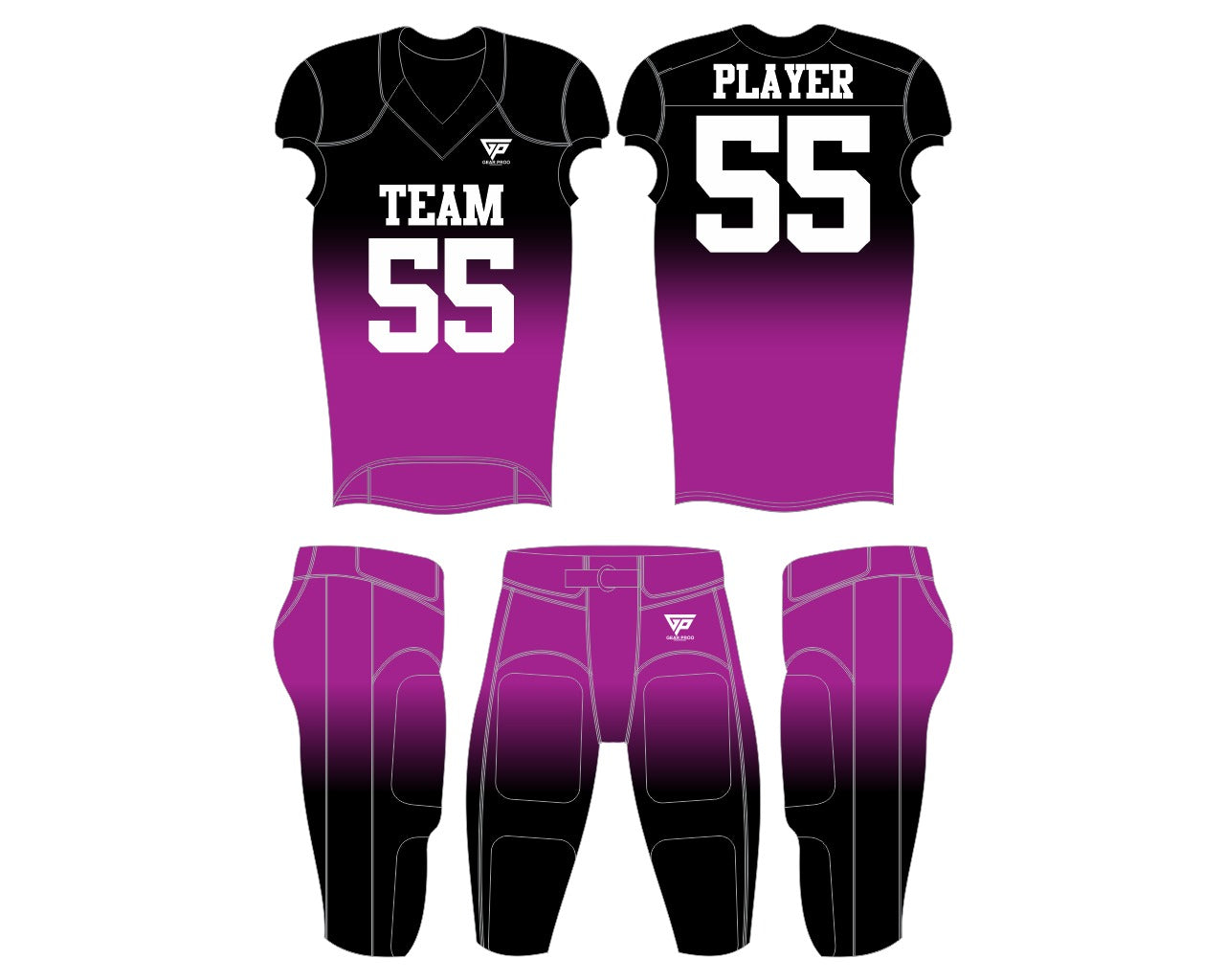 AMERICAN FOOTBALL UNIFORM